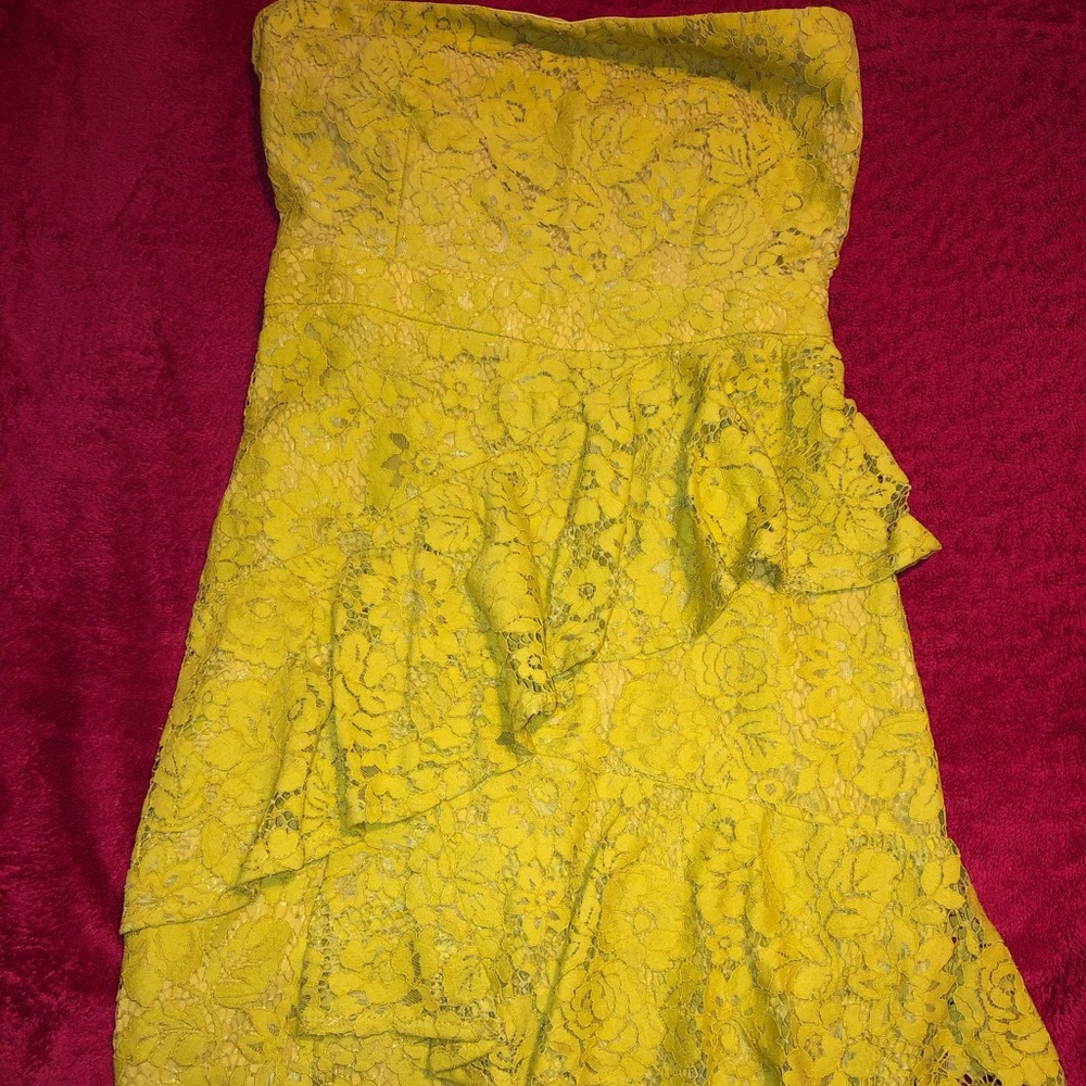 Strapless dress